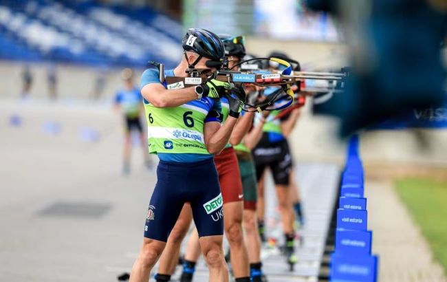 Підручний та Пуцко стали літніми чемпіонами України в біатлонному суперспринті