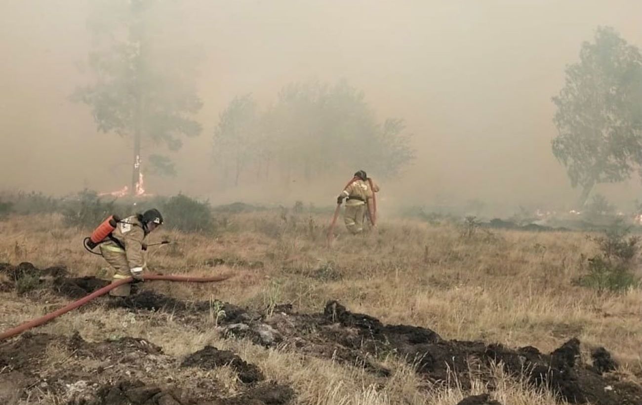 Forest fires in Russia – a man died