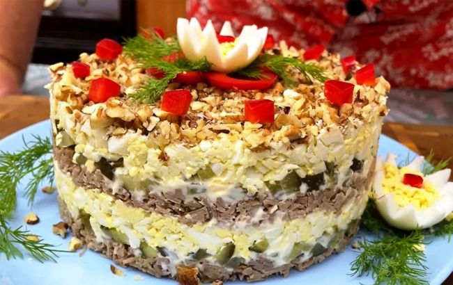 Королівський новорічний салат: як приготувати ідеальну страву на свято