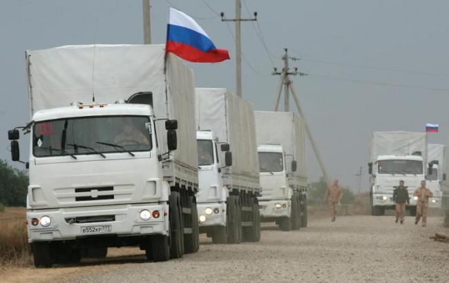 "Гумконвой" РФ привез на Донбасс топливо и посевные материалы, - Госпогранслужба