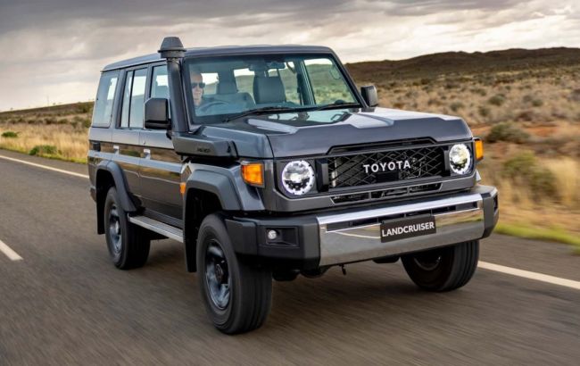 Более 40 лет в производстве: классический внедорожник Toyota Land Cruiser 70 снова обновили