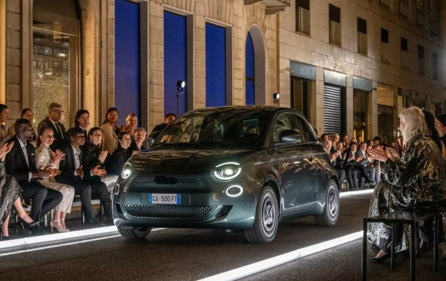 Від Armani: електричний Fiat 500 отримав "модну" версію