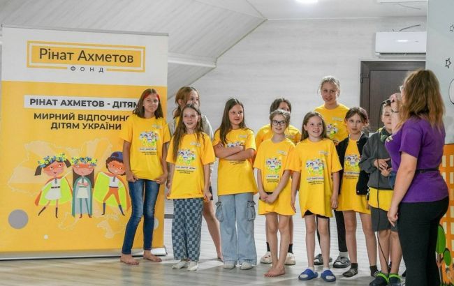 Началась новая весенняя смена "Блогер Кэмп" Фонда Ахметова для детей, пострадавших от войны