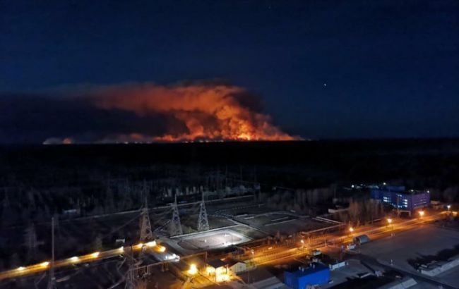 Пожар в Чернобыле: можно ли киевлянам выходить на улицу