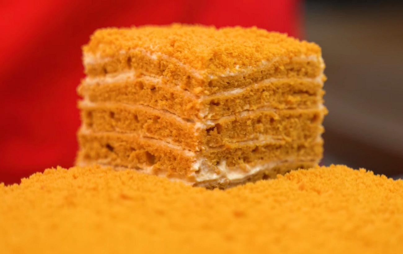 Торт карамелька рецепт с фото пошагово в домашних условиях