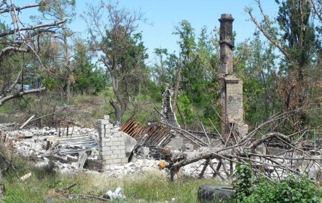 Широкине після боїв (відео)