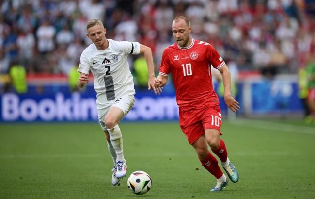 Евро-2024: Дания расписала со сборной Словении первую ничью чемпионата