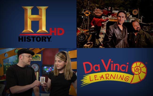 Divan TV домовився про трансляцію американського каналу History і німецького Da Vinci Learning