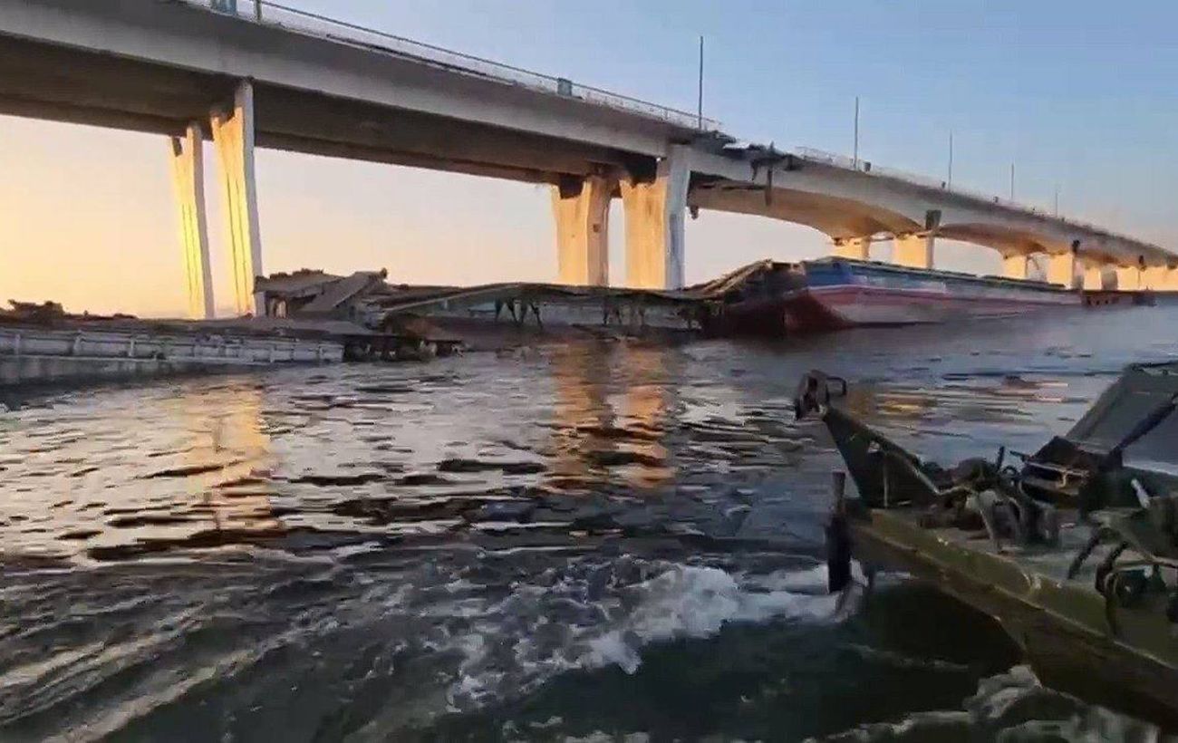 Антоновский мост фото сейчас