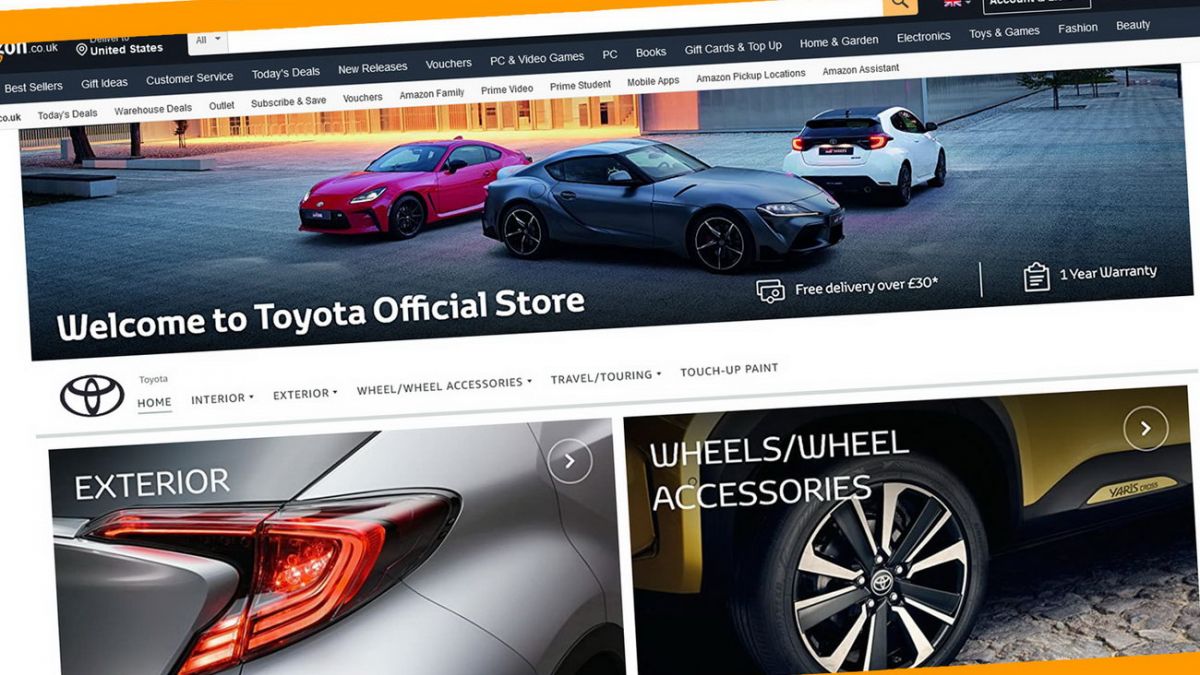 Компании Toyota и Lexus открытили фирменные магазины на Amazon | РБК-Україна