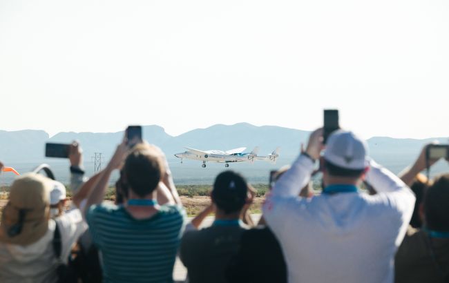 Virgin Galactic перенесла туристичні польоти у космос на 2022 рік