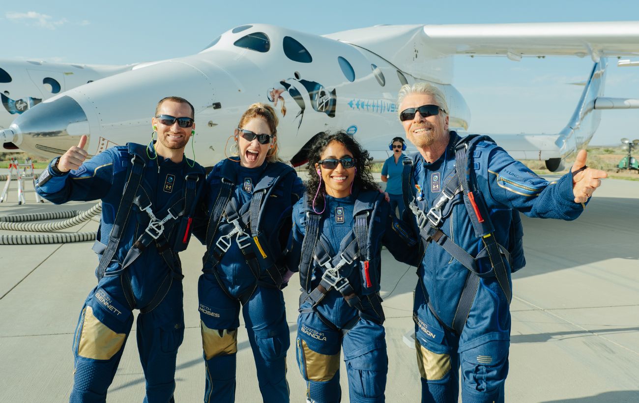 US banned Virgin Galactic from flying into space