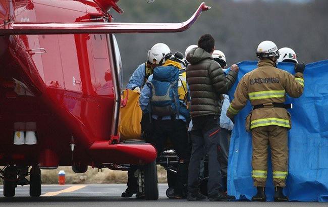 В Японии разбился вертолет, есть погибшие