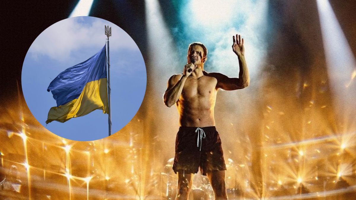 На концерте Imagine Dragons девушке не дали развернуть флаг Украины - видео  | Новости РБК Украина