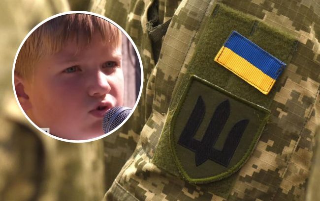 8-летний украинец пением менее чем за месяц собрал полмиллиона гривен для ВСУ