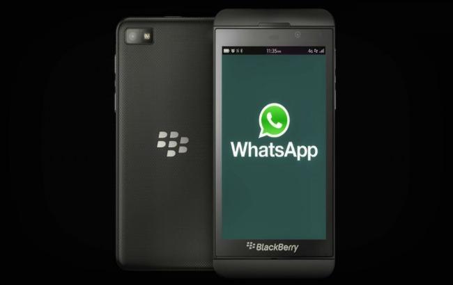 WhatsApp подовжує термін підтримки BlackBerry OS до червня 2017 року