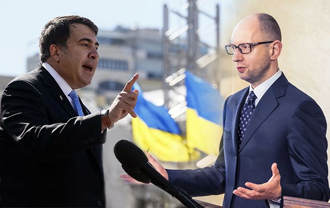 Яценюк vs Саакашвили: президент должен сделать выбор, или его сделают другие